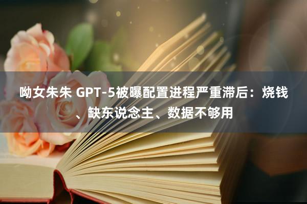 呦女朱朱 GPT-5被曝配置进程严重滞后：烧钱、缺东说念主、数据不够用
